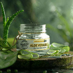 Pure Aloe Vera Gel for Glowing Skin