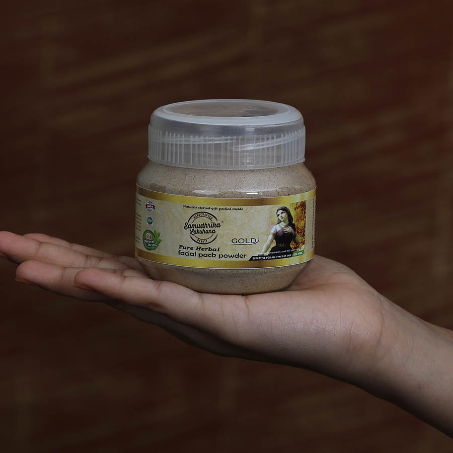 Gold Facial Pack Powder