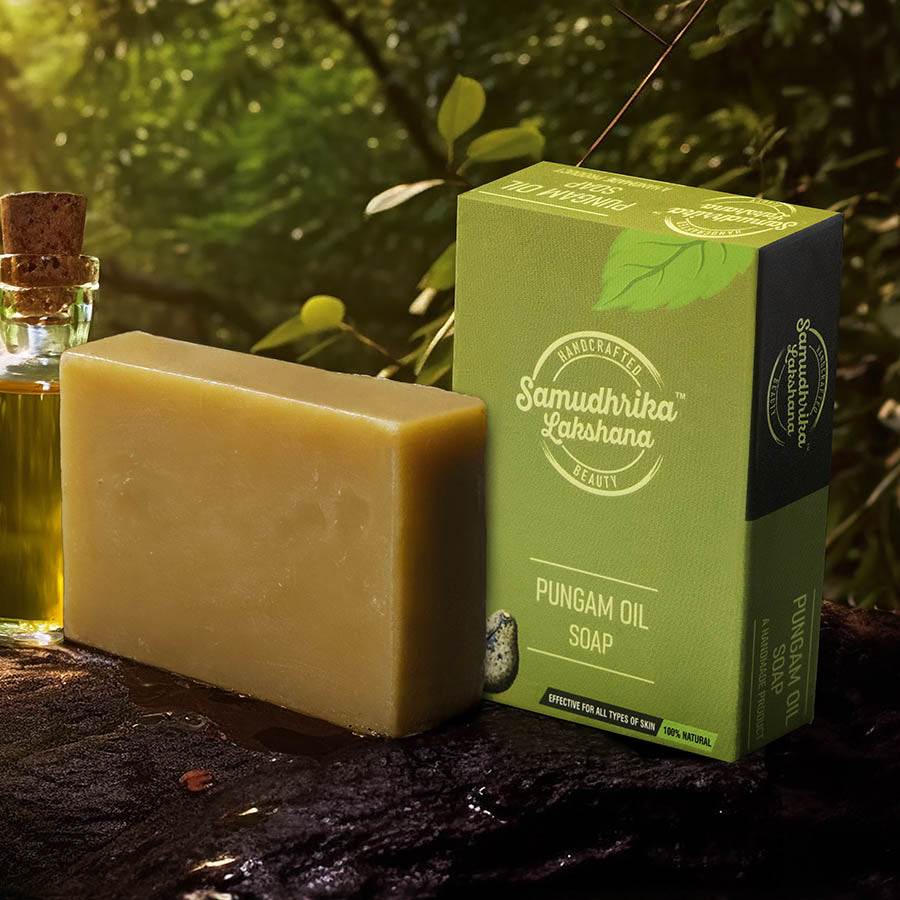 Pungam Oil Soap For Deep Moisturizing