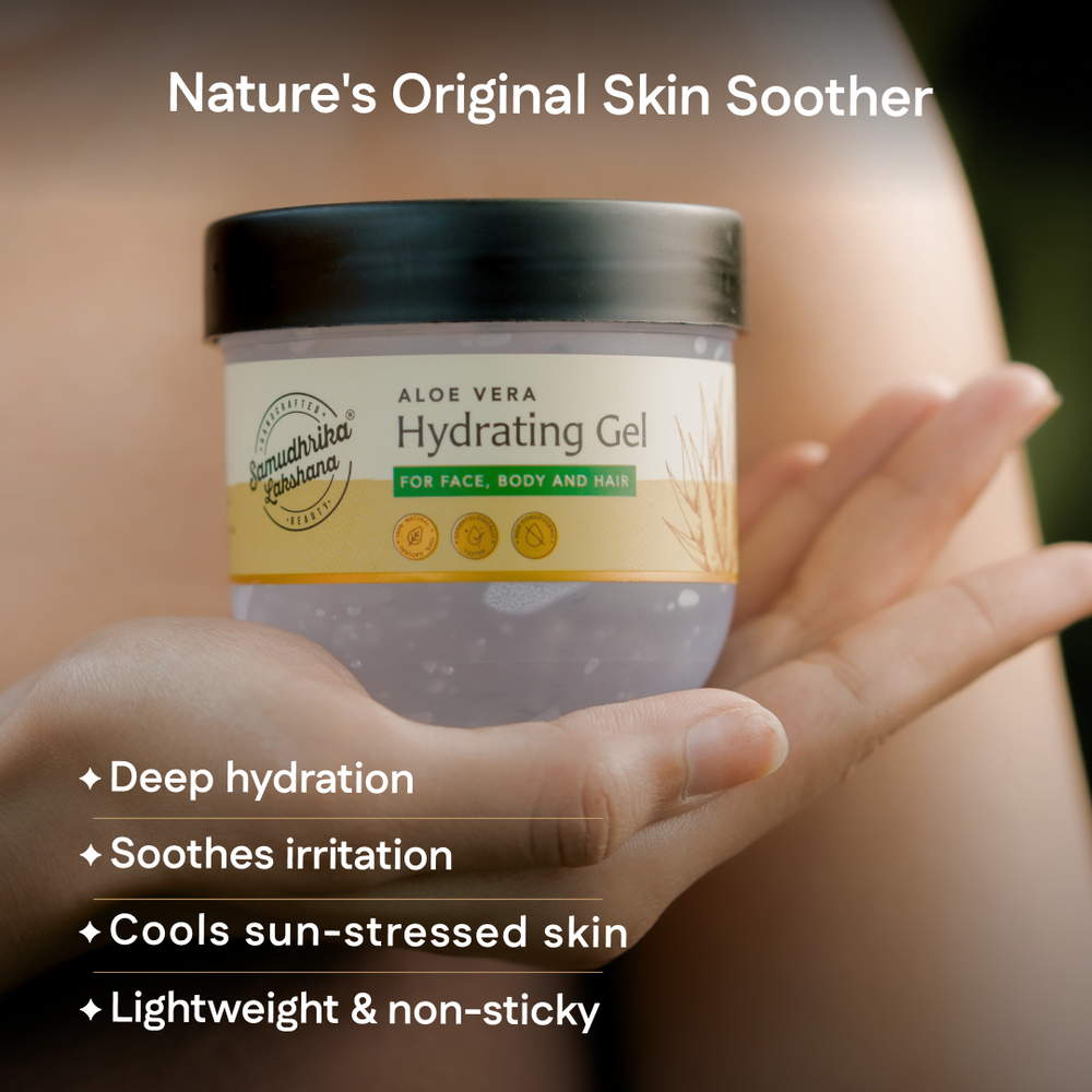 Pure Aloe Vera Gel for Glowing Skin