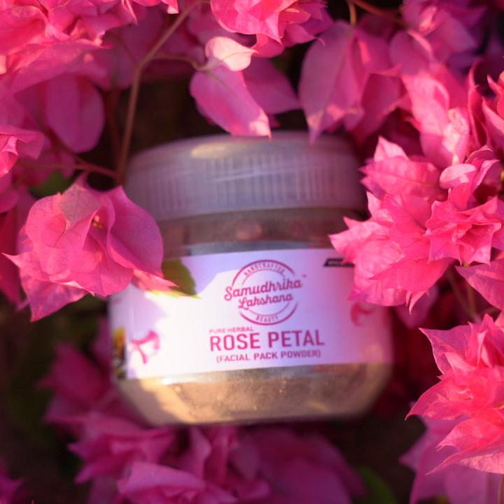 Pure Herbal Rose Petals Facial Powder