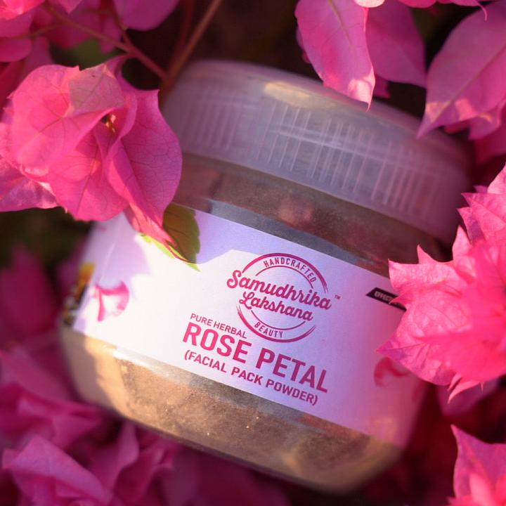 Pure Herbal Rose Petals Facial Powder