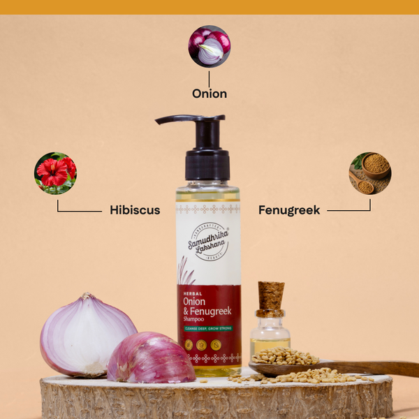 New Enriched Onion & Fenugreek Shampoo