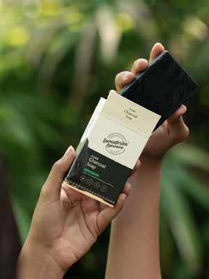 Handcrafted Pure Herbal Charcoal Scrub Soap