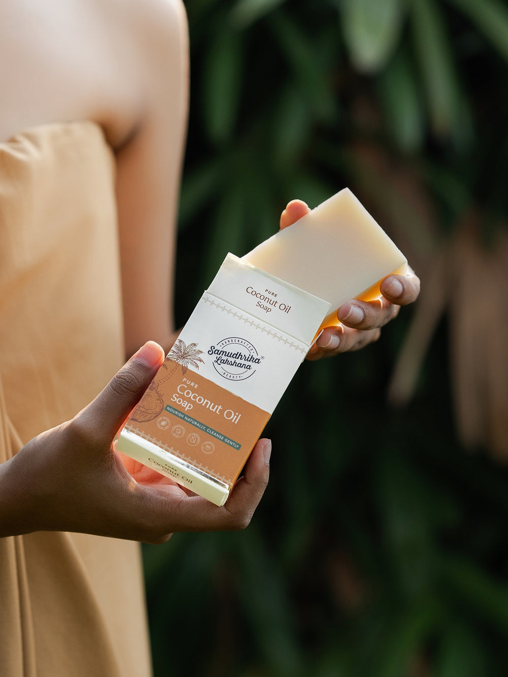 Traditionally Handcrafted Wood Pressed Coconut Oil/ Castor Oil Soap