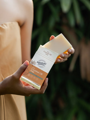 Traditionally Handcrafted Wood Pressed Coconut Oil/ Castor Oil Soap