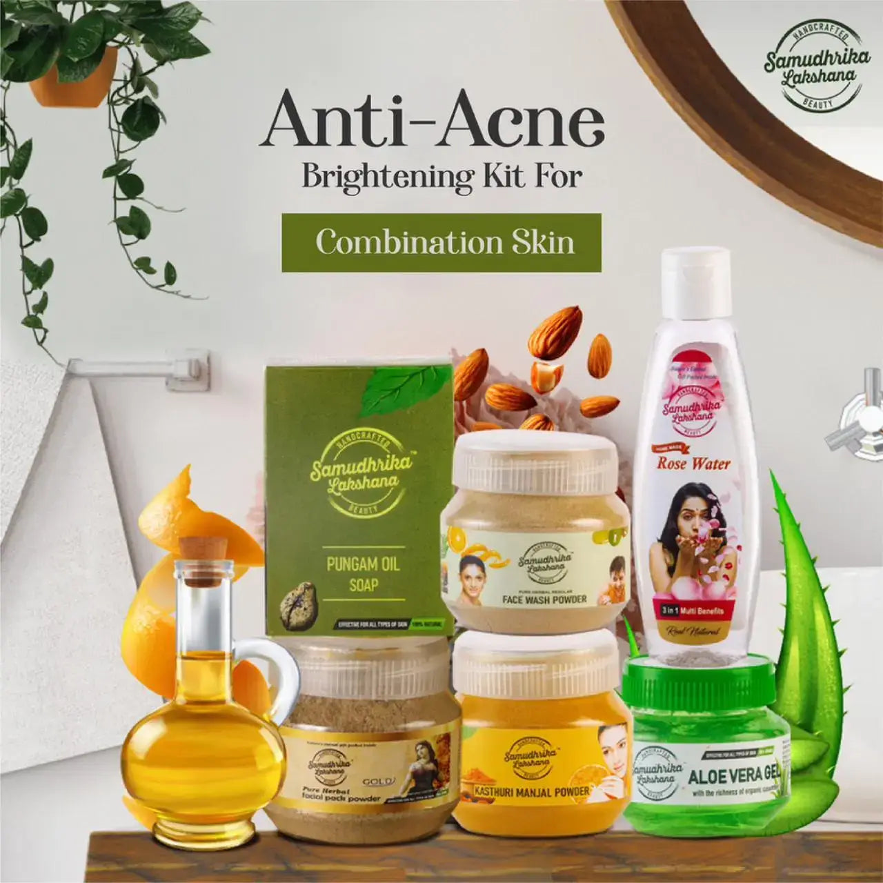 Combination Skin Anti Acne Herbal Products