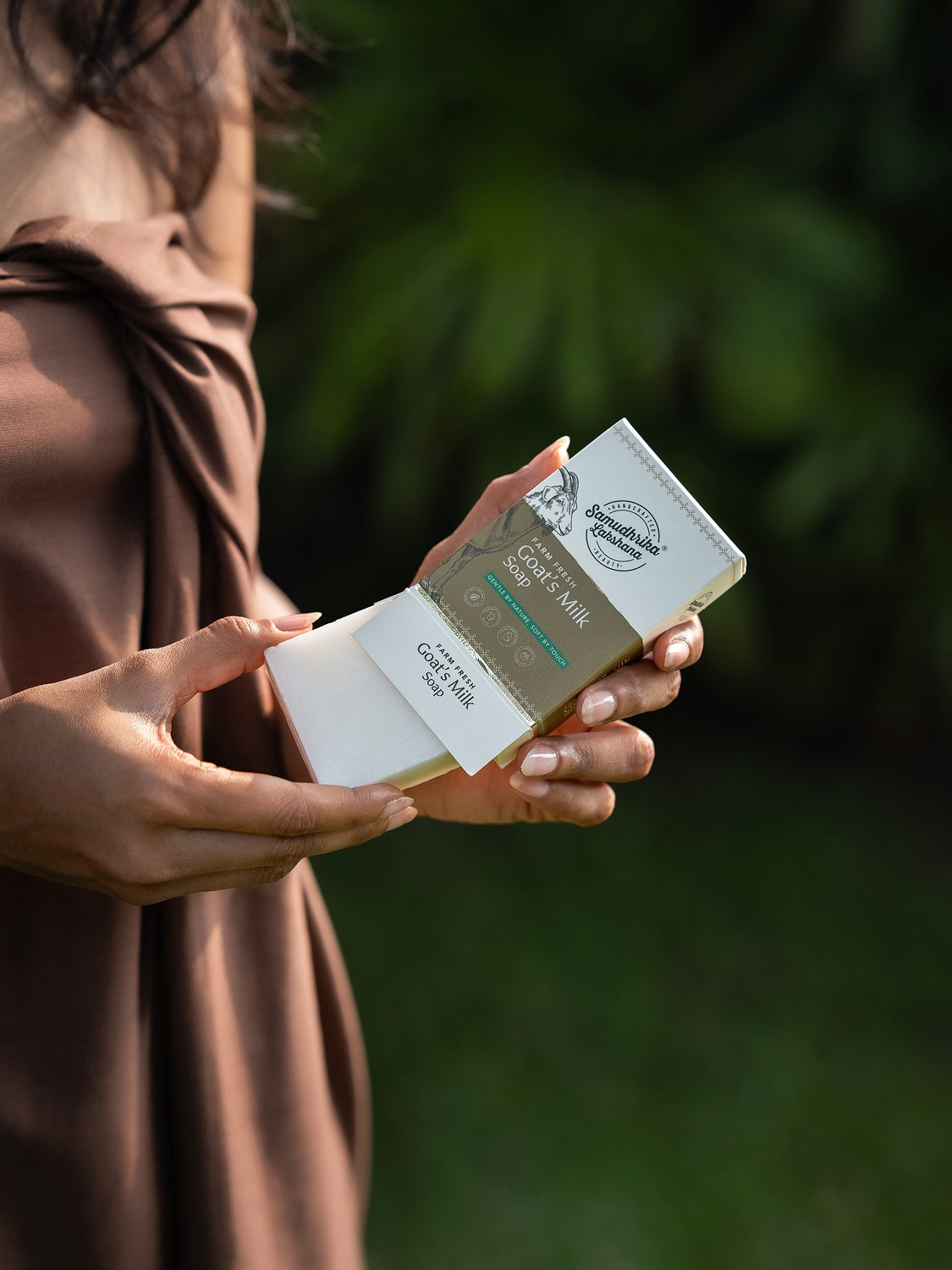 Test Farm Fresh Goats Milk soap