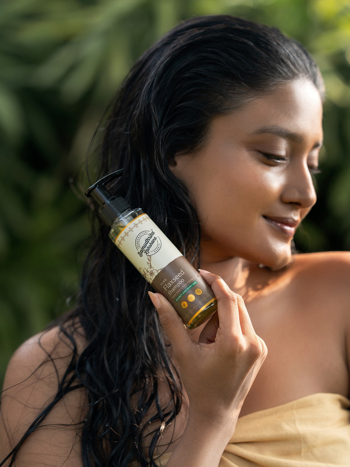 Test Flax seed Shampoo