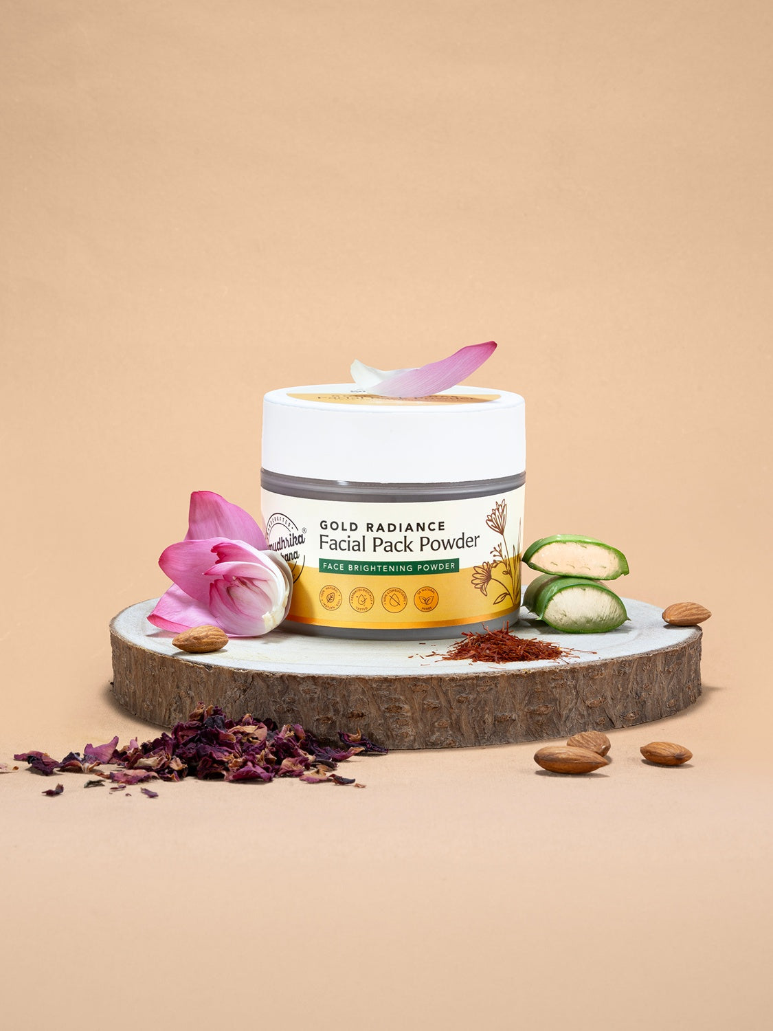 Test Gold Radiance powder