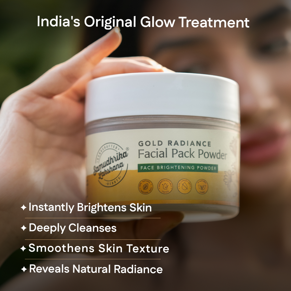Gold Facial Pack Powder