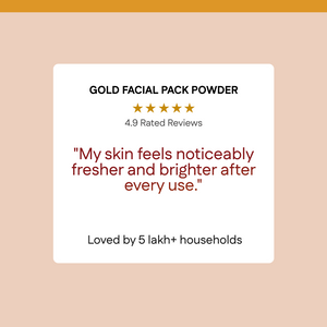 Gold Facial Pack Powder