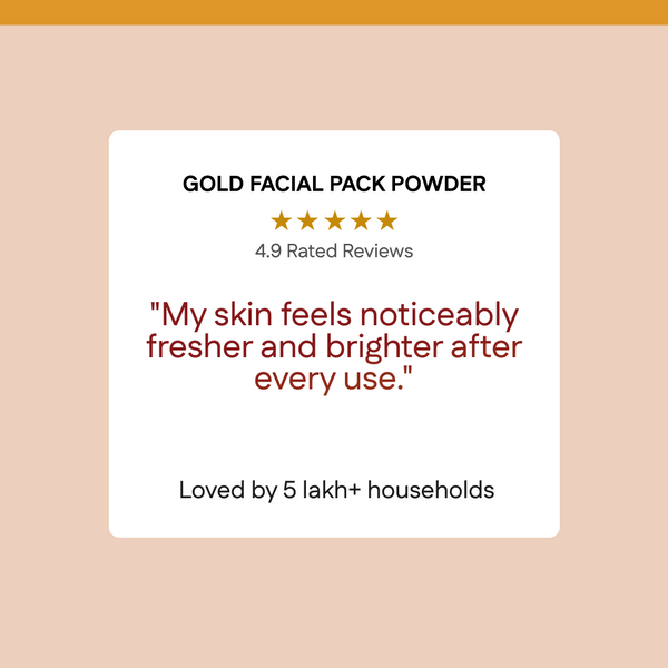 Gold Facial Pack Powder