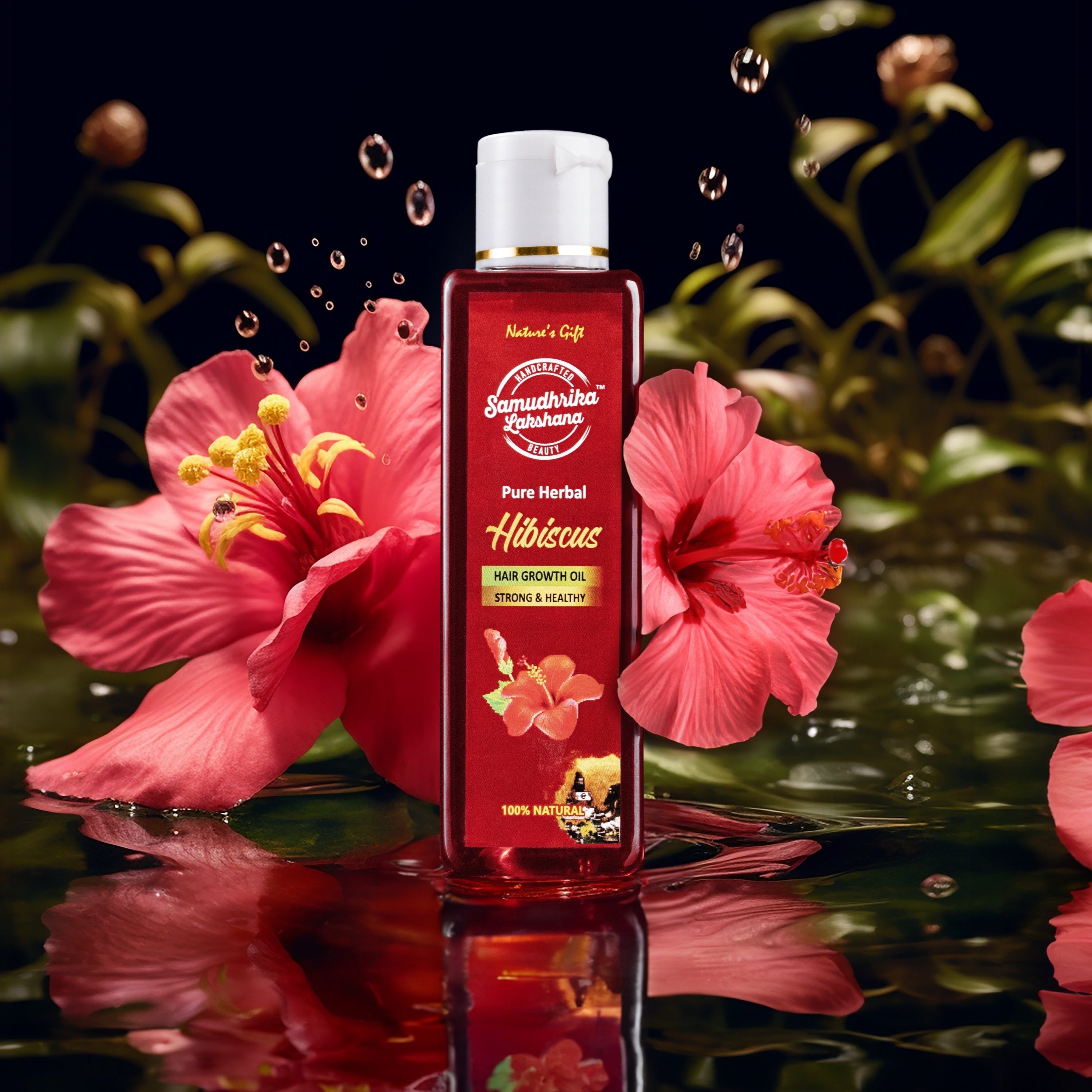 Pure Herbal Hibiscus Hair Oil