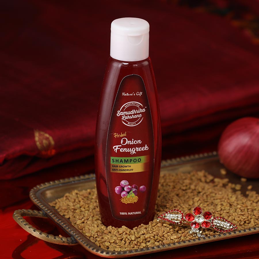 Pure Herbal Onion/ Fenugreek Shampoo