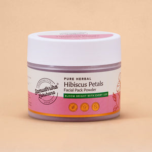 Pure Herbal Hibiscus Petals Facial Powder