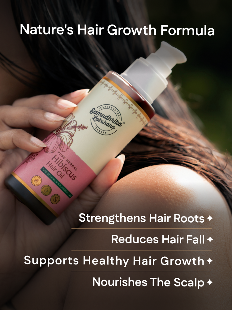 Pure Herbal Hibiscus Hair Oil