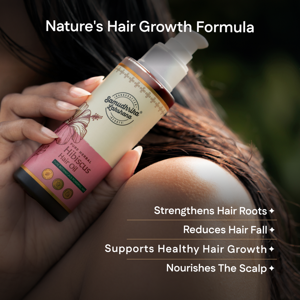 Pure Herbal Hibiscus Hair Oil