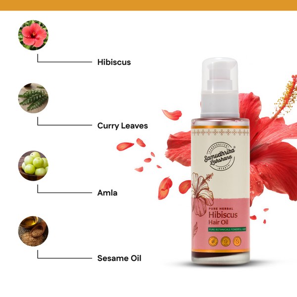 Pure Herbal Hibiscus Hair Oil