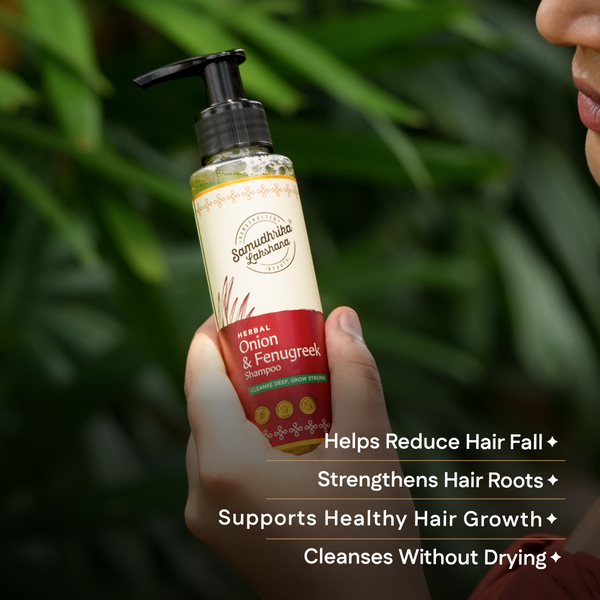 New Enriched Onion & Fenugreek Shampoo