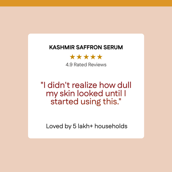 Kashmiri Saffron Face Brightening Serum
