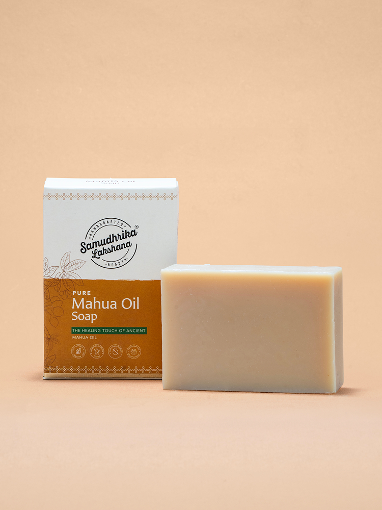 Traditionally Handcrafted Pure Herbal Mahua Oil Soap