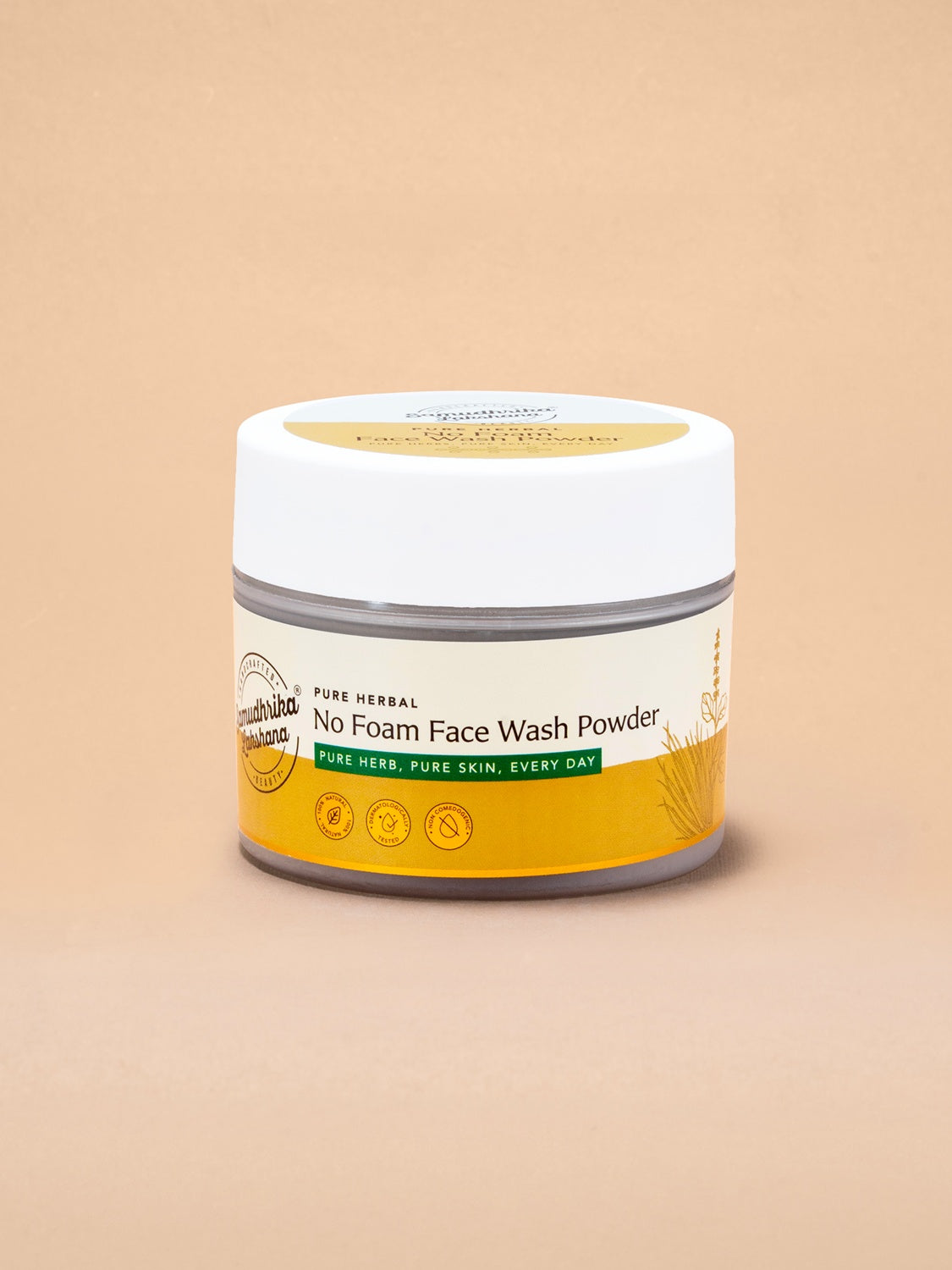 Test No Foam Face Wash Powder
