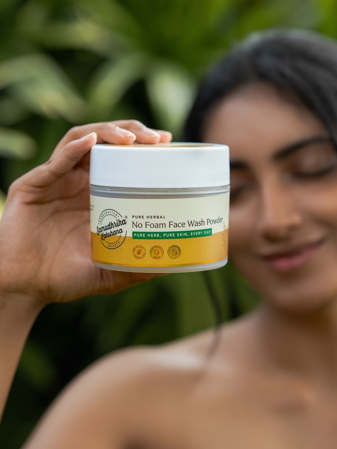 Test No Foam Face Wash Powder