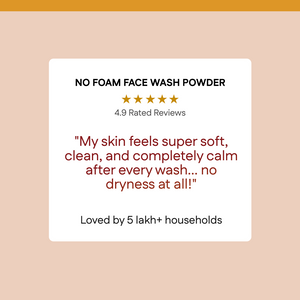No Foam ⁠Face wash