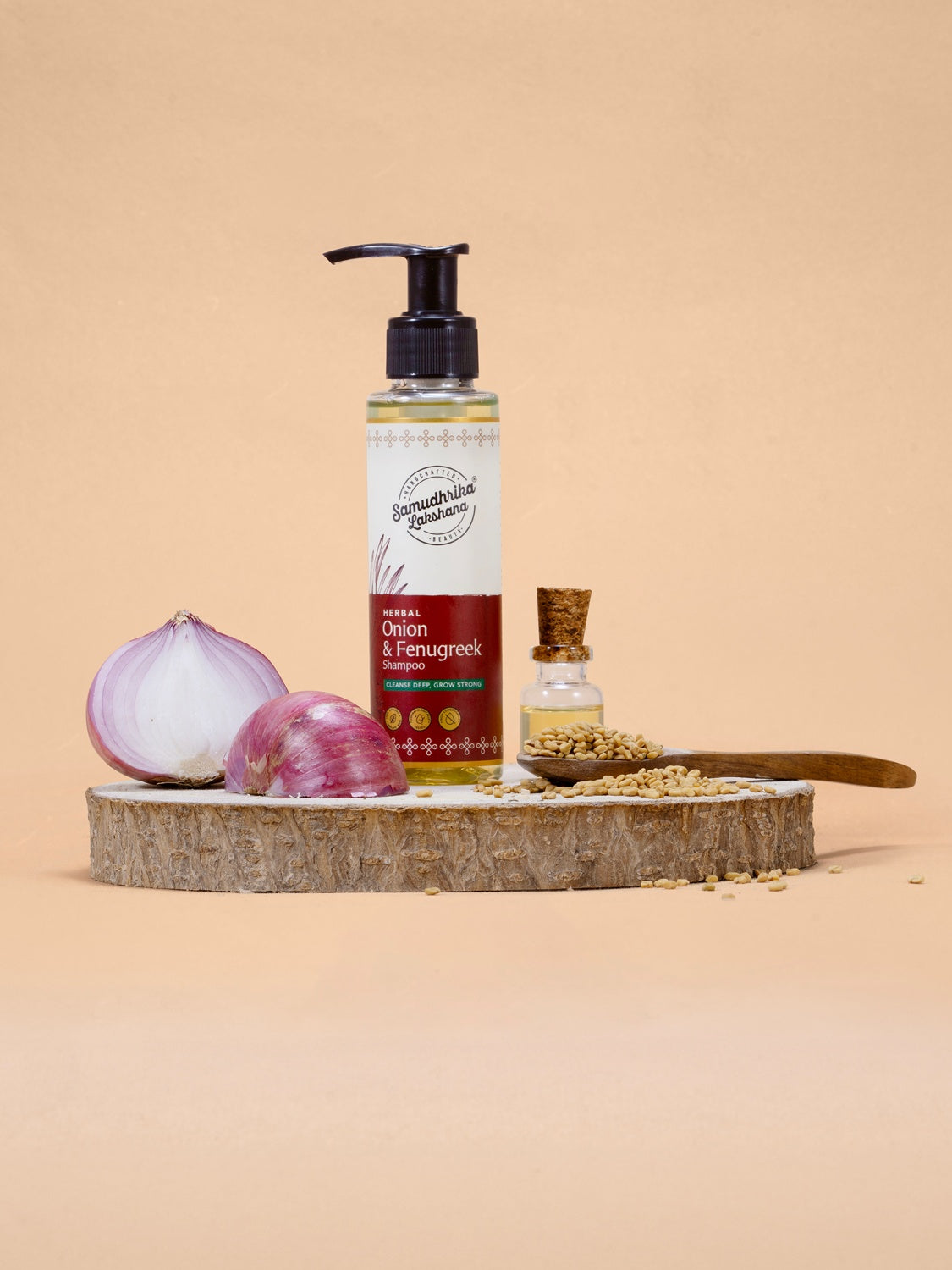 New Enriched Onion & fenugreek Shampoo
