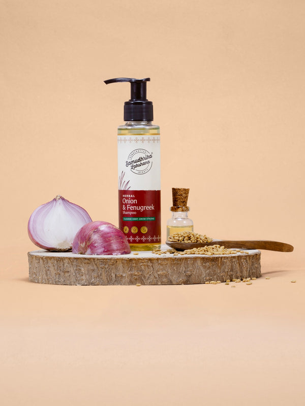 New Enriched Onion & fenugreek Shampoo