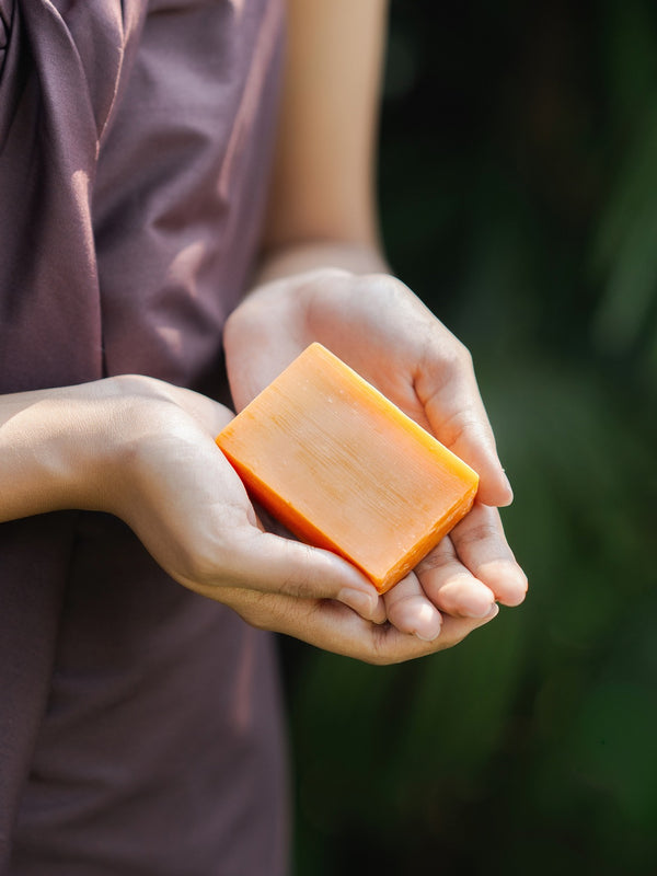Traditionally Handcrafted Pure Papaya Pulp Soap
