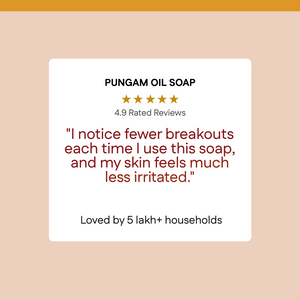 Traditionally Handcrafted Pungam Oil soap