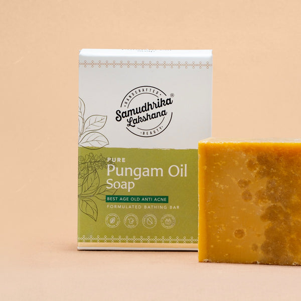 Traditionally Handcrafted Pungam Oil soap