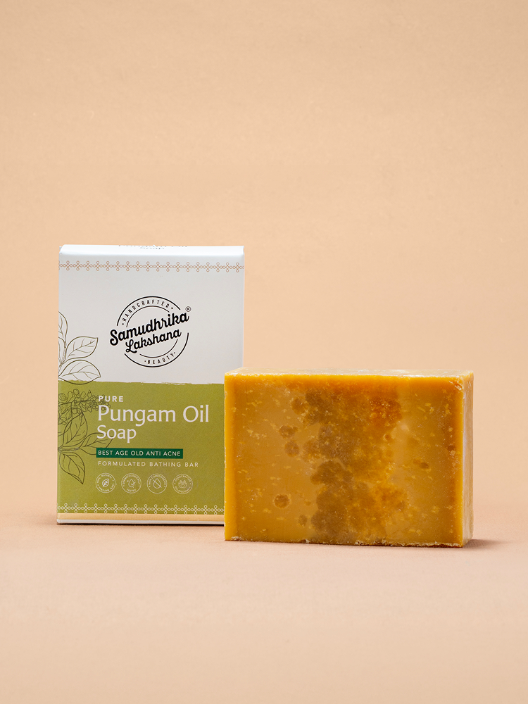 Traditionally Handcrafted Pungam Oil soap