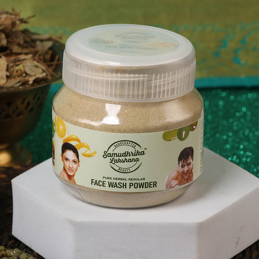 Refresh and Revive: Pure Herbal Face Wash Powder