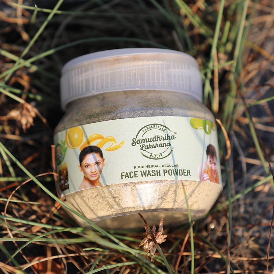 Pure Herbal Face Wash Powder