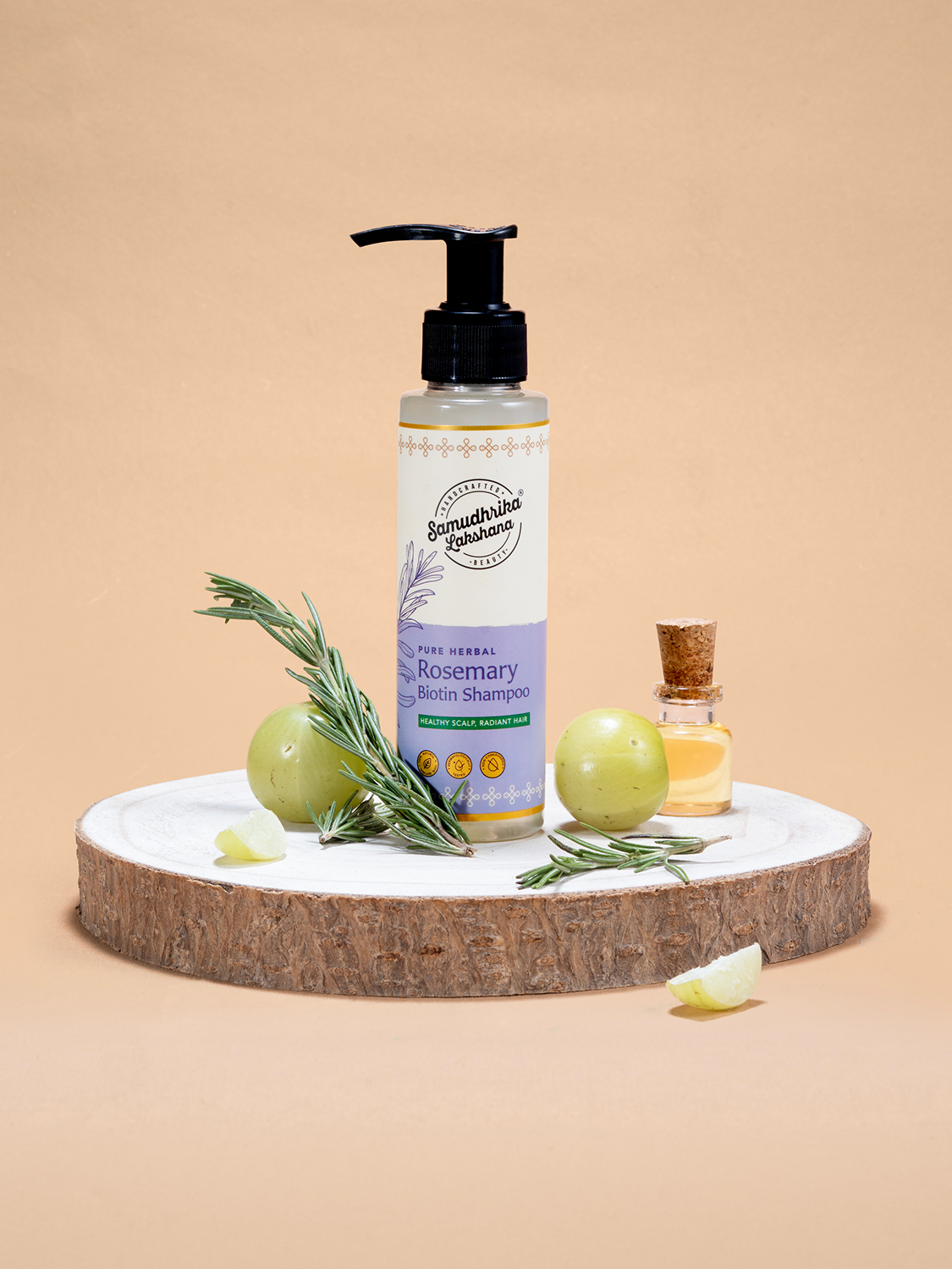 Pure Herbal rosemary Shampoo
