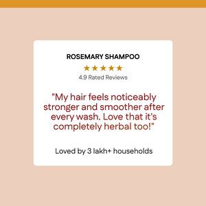 Pure Herbal rosemary Shampoo
