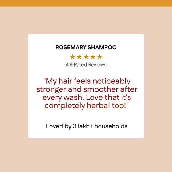 Pure Herbal rosemary Shampoo
