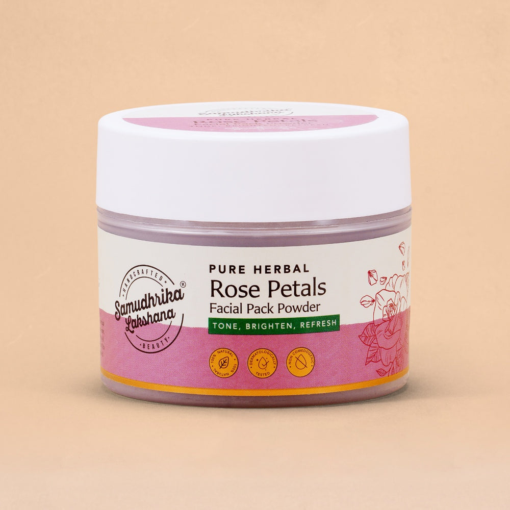 Pure Herbal Rose Petals Facial Powder