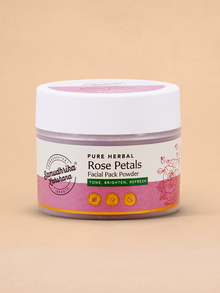 Pure Herbal Hibiscus Petals Facial Powder