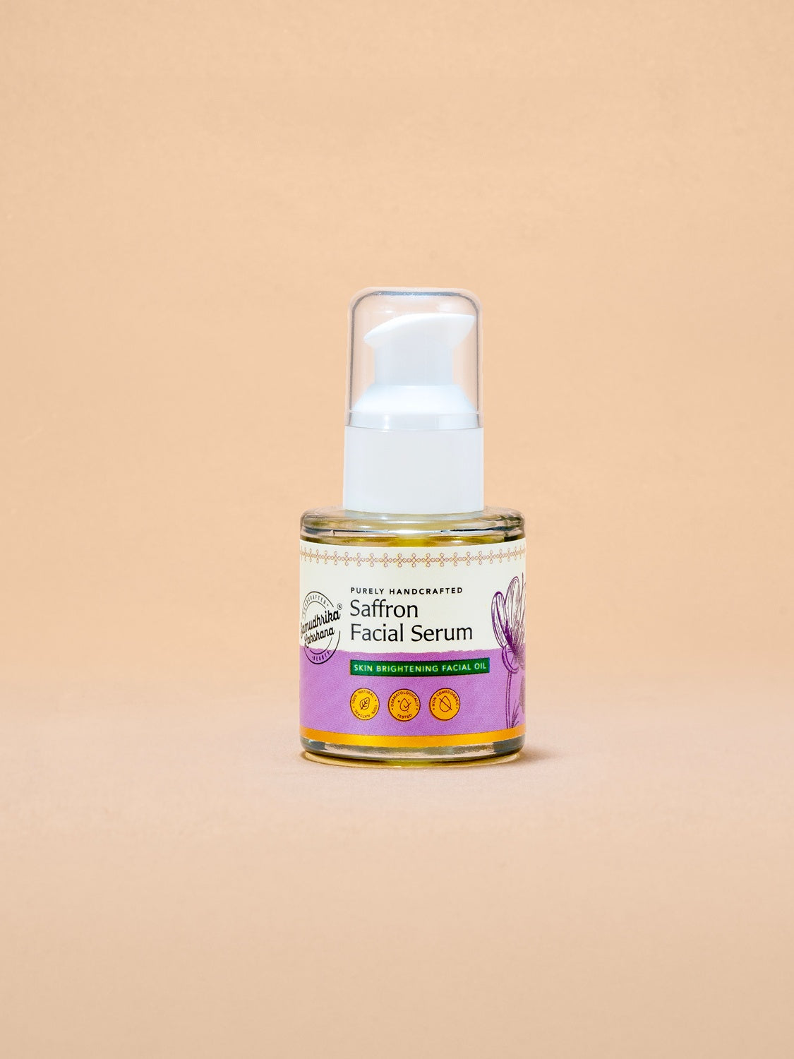 Test Saffron Facial Serum