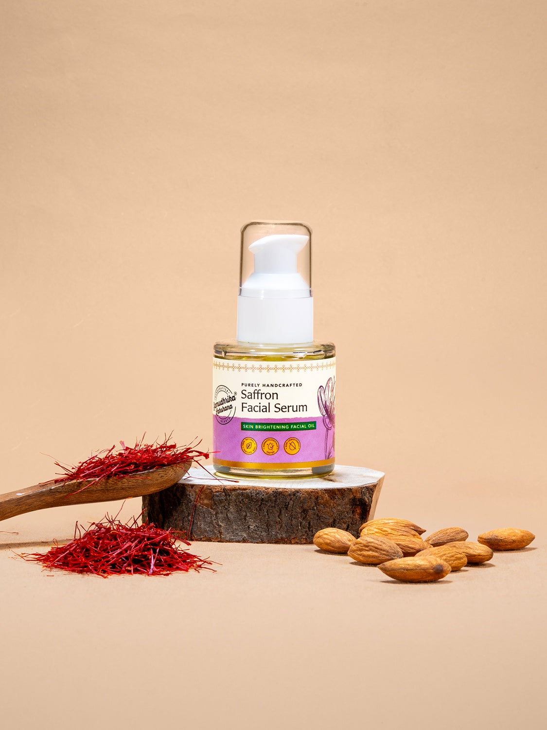 Test Saffron Facial Serum