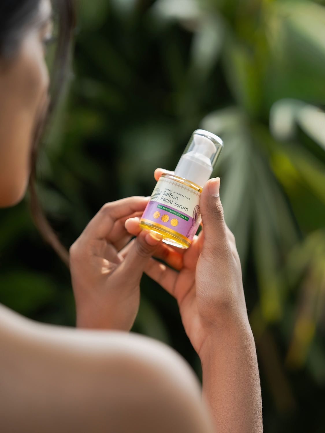 Test Saffron Facial Serum
