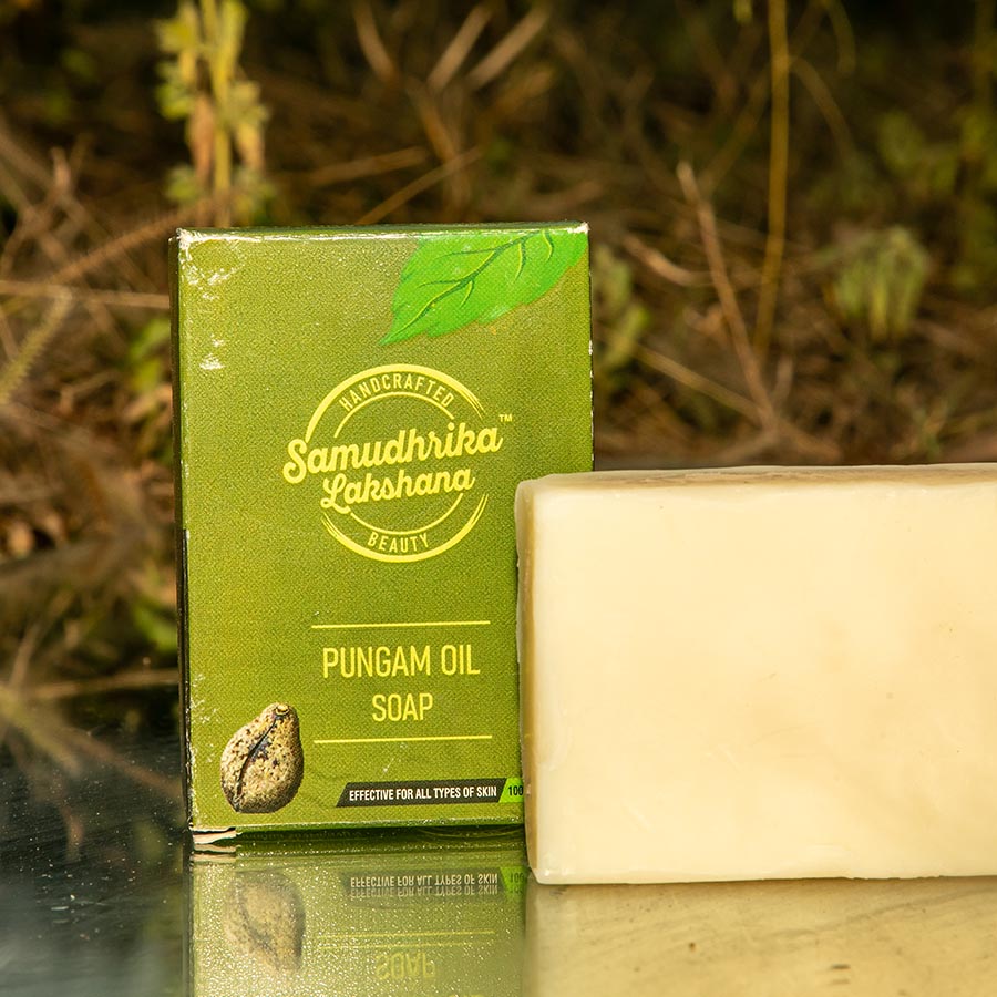 Pungam oil soap for Deep moisturizing