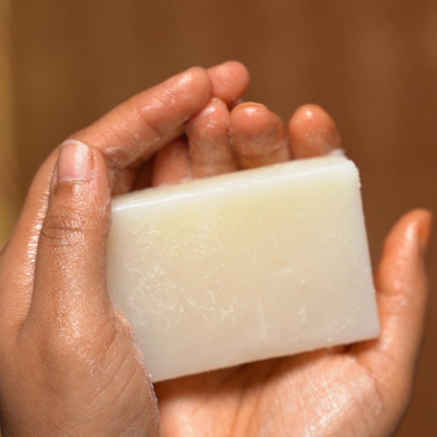 Traditionally Handcrafted Wood Pressed Coconut Oil/ Castor Oil Soap